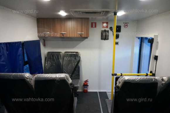 Автобус вахтовый КамАЗ 43502-3026-45 с грузовым отсеком (10 мест) 5