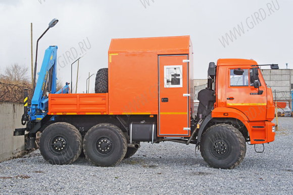 ГПА КамАЗ 5350 с КМУ ИМ-50 2