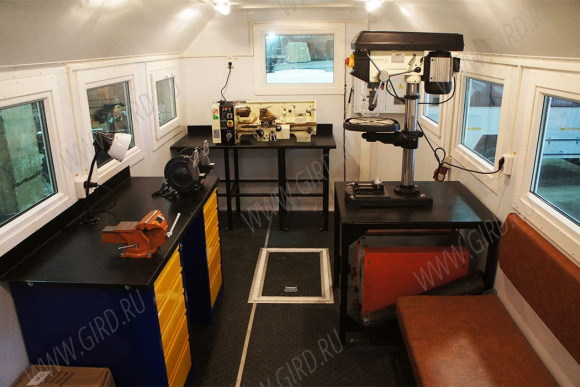 ПАРМ с токарным станком на шасси Камаз 43114-1729-15 5