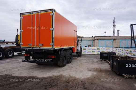 Фургон изотермический на шасси Урал Next 3