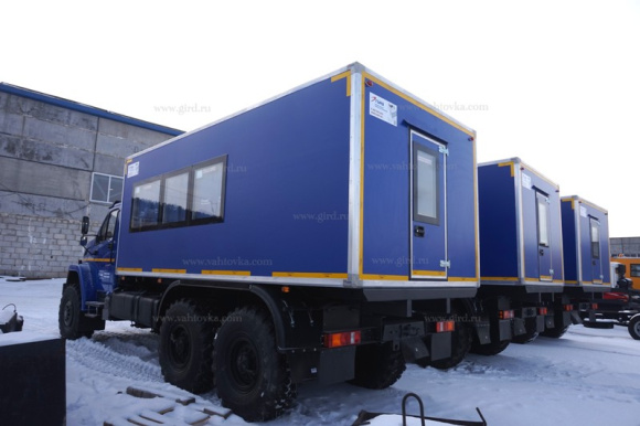 Вахтовый автобус Урал Next 14 мест с грузовым отсеком 3