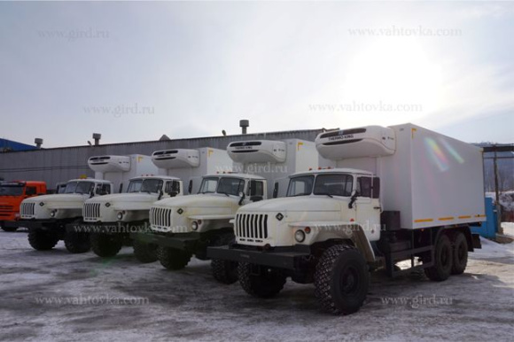 Фургон изотермический на шасси Урал 432007-30 с ХОУ 8
