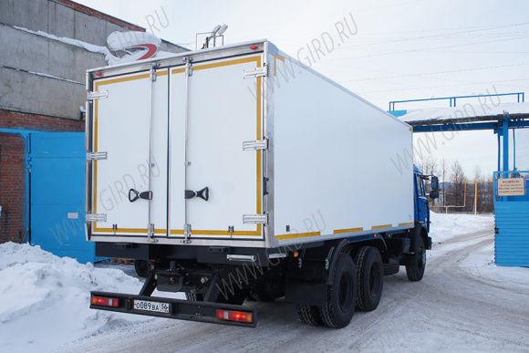 Камаз 53215-0351052-13 изотермический фургон 4