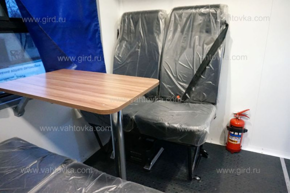 Автобус вахтовый КамАЗ 43502-3026-45 с грузовым отсеком (10 мест) 6