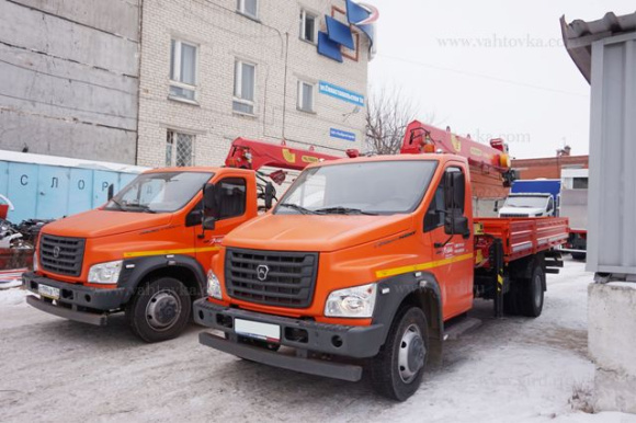 Бортовой автомобиль Газ Next с КМУ ИТ-90 3