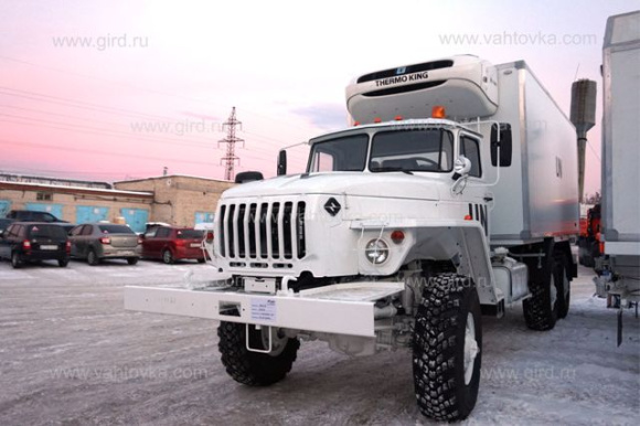 Фургон изотермический на шасси Урал 432007-1912-30 с ХОУ 2