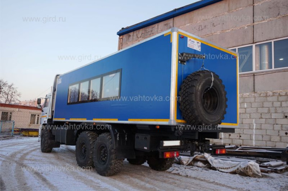 Автобус вахтовый КамАЗ 43118 (20 мест, с отсеком для обеденной зоны) 2