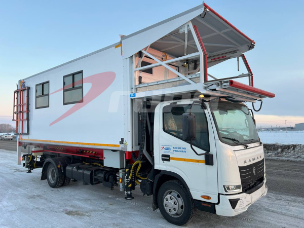 Амбулифт на шасси КАМАЗ КОМПАС 9  1