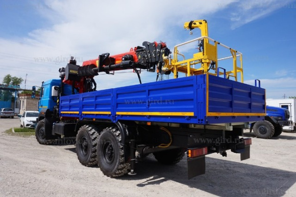 Урал 4320-80 с КМУ ИТ-200 4