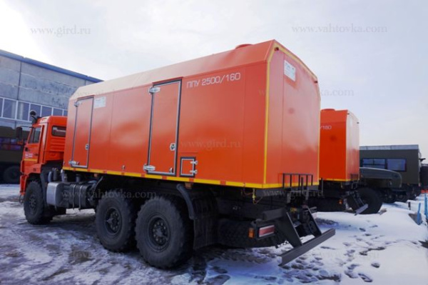 ППУ 2500/160 на шасси КамАЗ43118 3
