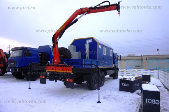 АРОК Урал 4320 (метан) с КМУ РК 8500 4