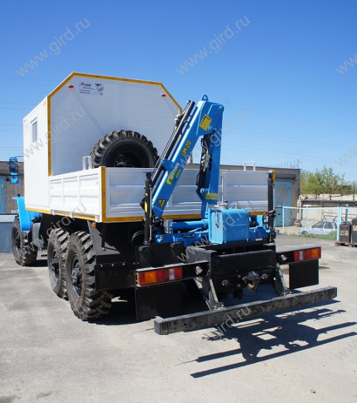 ГПА Урал 4320 с КМУ ИМ-20 4
