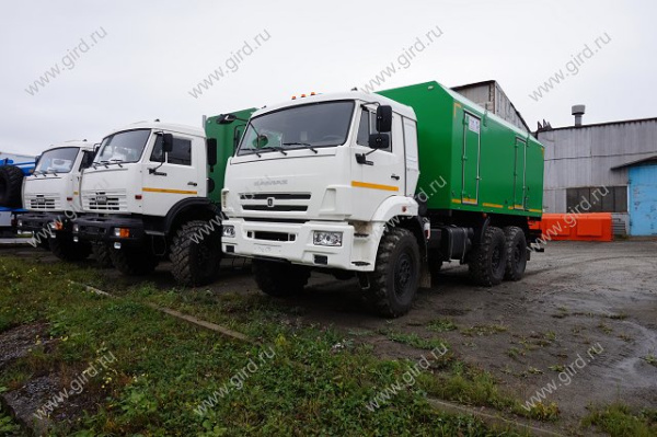 ППУ-1600/100 на шасси КамАЗ 43118 1