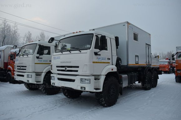 Передвижная мастерская ПАРМ с КМУ ИМ-77 на шасси Камаз 43118 2