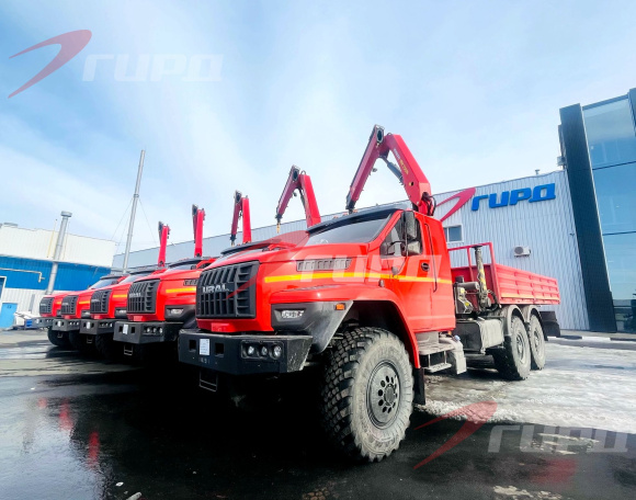 Бортовой Автомобиль на шасси УРАЛ НЕКСТ 4320-6952-72Е5Г38 с КМУ ИМ 150 N  10