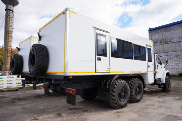 Вахтовый автобус Урал Next (метан), 16 мест, с багажным отсеком 5