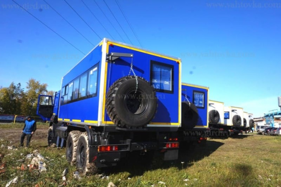 Вахтовый автобус Урал 4320 (метан), 20 мест 4