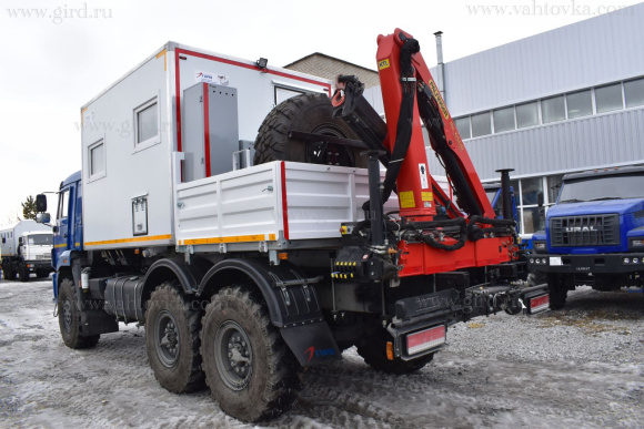 ПАРМ с КМУ ПАЛФИНГЕР РК-6500А на шасси Камаз 43118 3