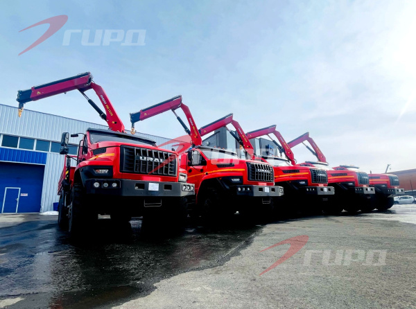 Бортовой Автомобиль на шасси УРАЛ НЕКСТ 4320-6952-72Е5Г38 с КМУ ИМ 150 N  2