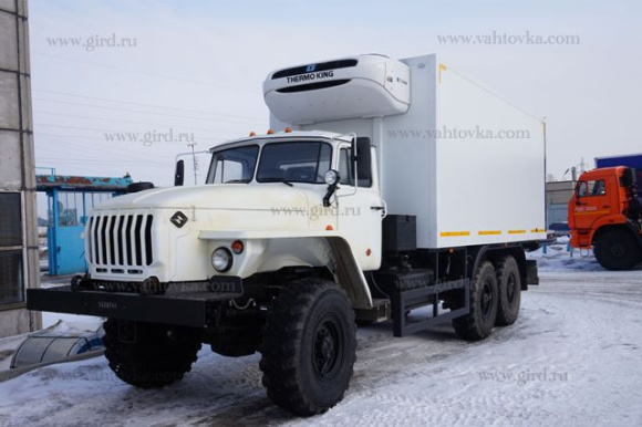 Фургон изотермический на шасси Урал 432007-30 с ХОУ 2