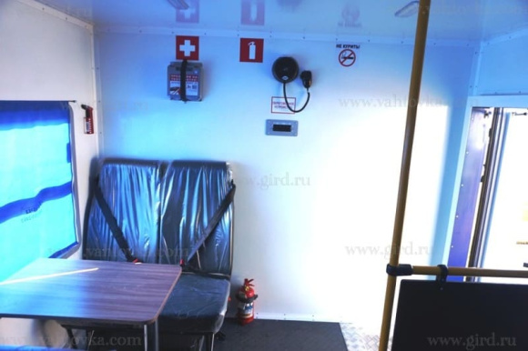 Вахтовый автобус Урал 4320 (метан), 20 мест 8