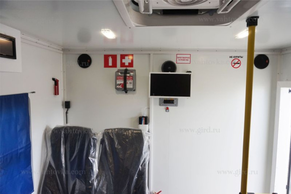 Вахтовый автобус Урал Next (метан), 16 мест, с багажным отсеком 7