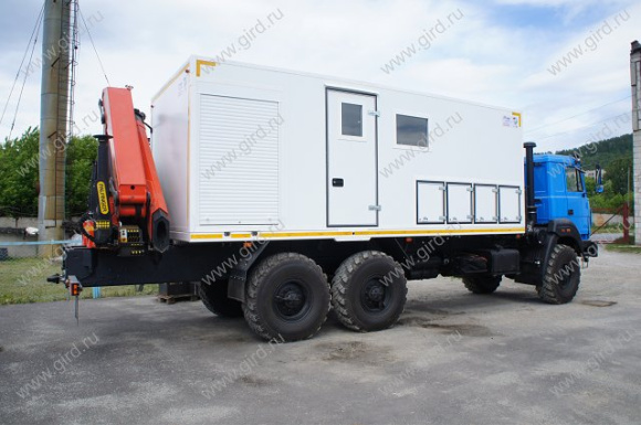 АРС-4 Урал 4320-4952-82М с КМУ РК-30002К 3