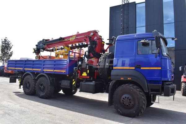 Бортовой автомобиль с  КМУ ИТ 200 на шасси УРАЛ 4320-4972-80 2