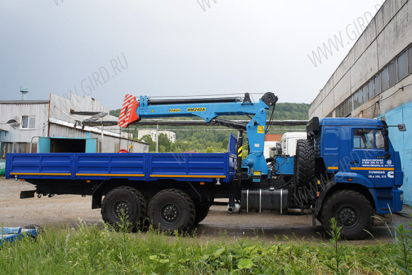 Бортовой Камаз 43118RF c КМУ ИМ-240А 3