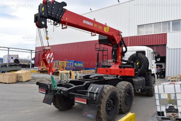 Седельный тягач на шасси Камаз 43118-23027 -50 с КМУ ИТ 150 Седельный тягач на шасси Камаз 43118-23027 -50 с КМУ ИТ 150