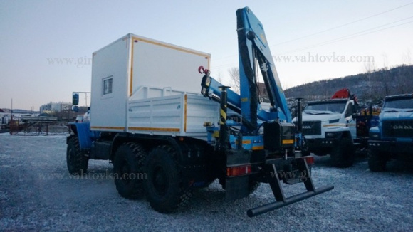 ГПА на шасси Урал 4320 с КМУ ИМ-50 2