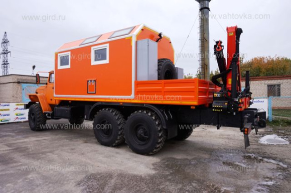 ПАРМ Урал 432007 с КМУ PK 8500A 6
