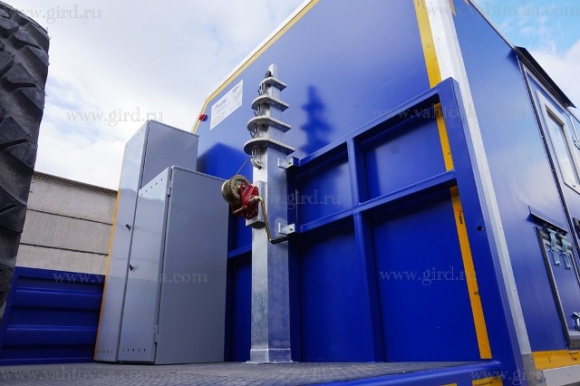 АРОК на шасси Урал 4320 (метан) с КМУ РК 7.001sld 12