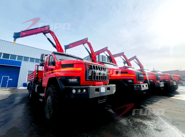 Бортовой Автомобиль на шасси УРАЛ НЕКСТ 4320-6952-72Е5Г38 с КМУ ИМ 150 N  4