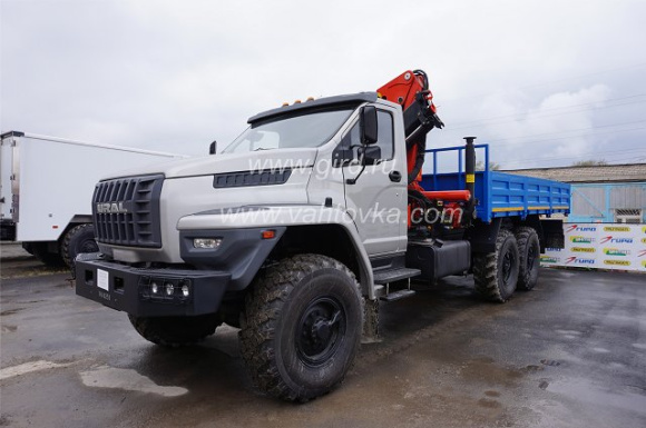 Бортовой автомобиль Урал Next с КМУ Palfinger РК 18500 2