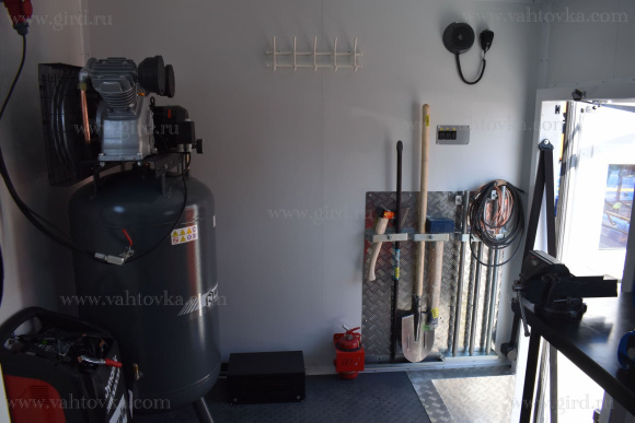 ПАРМ с КМУ ИНМАН  ИМ-55 на шасси Камаз 43118 13