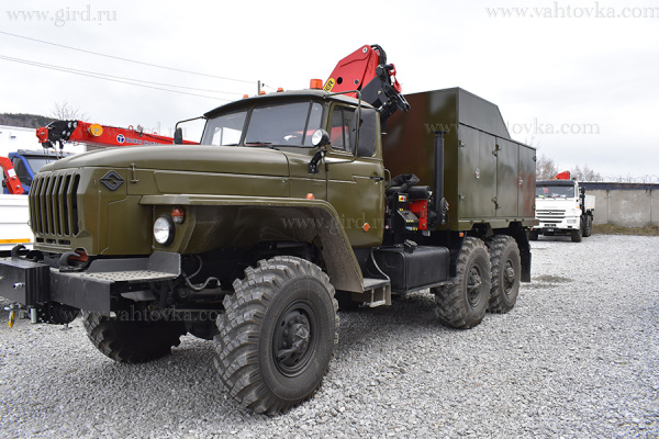 МТП Урал 432007 с КМУ PK 15500А 2