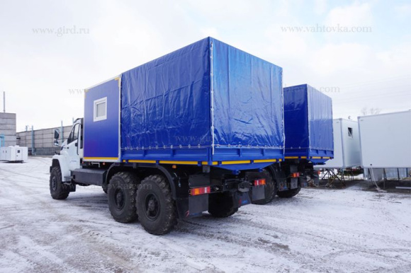 ГПА на шасси Урал Next (метан) с тентованной бортовой платформой 4