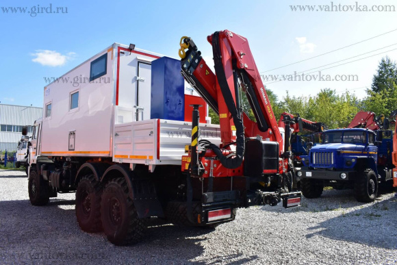 ПАРМ с КМУ ИНМАН ИМ-95 на шасси Камаз 43118 3