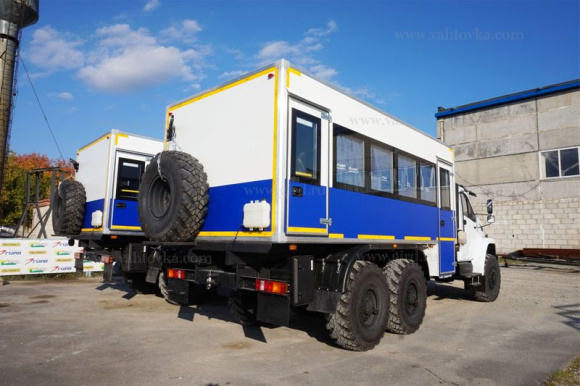 Вахтовый автобус на шасси Урал Next (метан), 20 мест 4