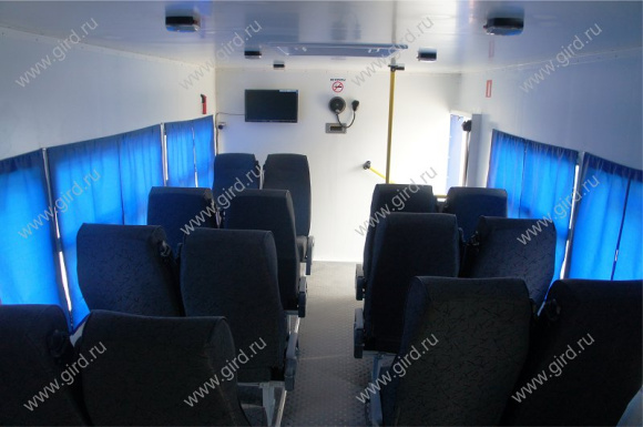 Автобус вахтовый Урал 4320-4151-81М 14 мест с грузовым отсеком 7