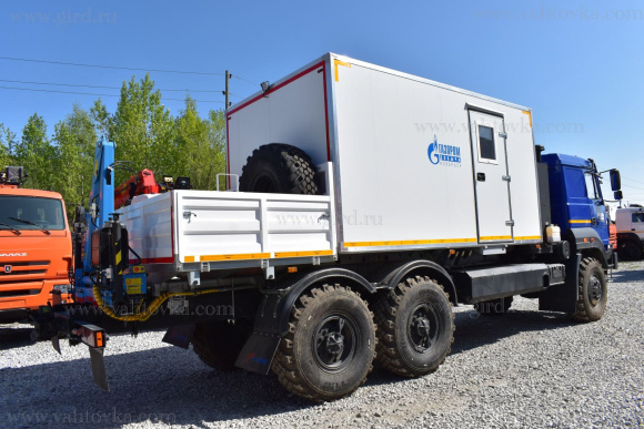 ПАРМ с КМУ ИМ-20 и бортовой платформой на шасси УРАЛ 4320-4972-16И05А04 4
