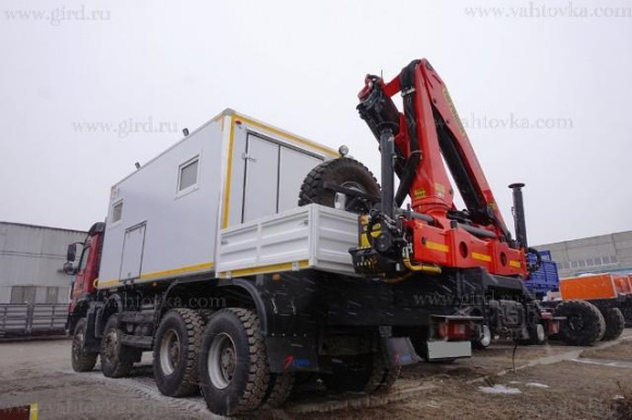 Маслостанция на шасси Volvo с КМУ РК 17.001А 3