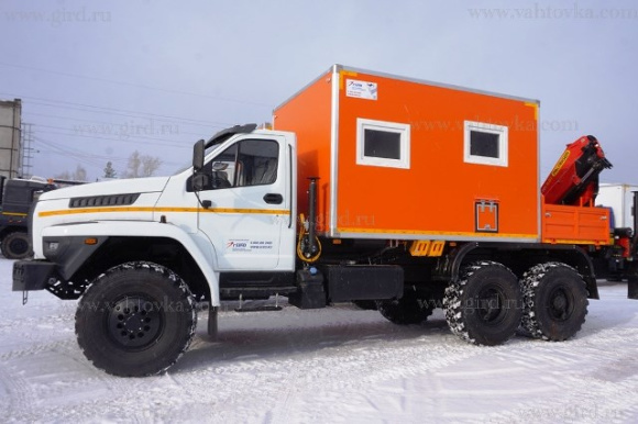 АРОК Урал Next 4320-6952-72Е5Г38 с КМУ PK 17.001 3