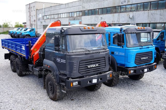 Бортовой автомобиль Урал 4320 с КМУ РК 17.001sld 6