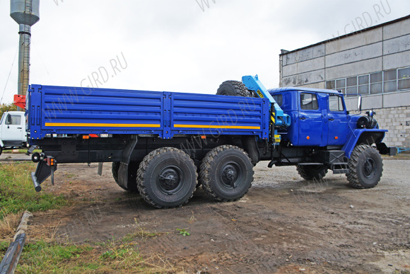 Урал 4320-1912-60 с КМУ ИМ-77 4