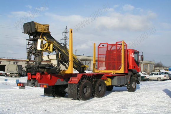 Сортиментовоз IVECO 3