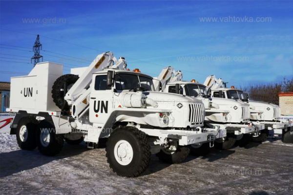 МТП Урал 4320 с КМУ РК 13.501 2