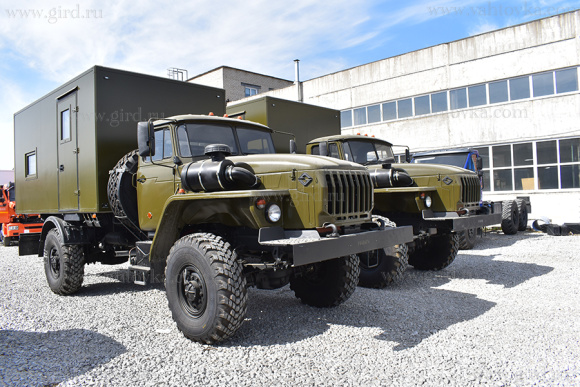 Медицинский фургон Урал 432067 8