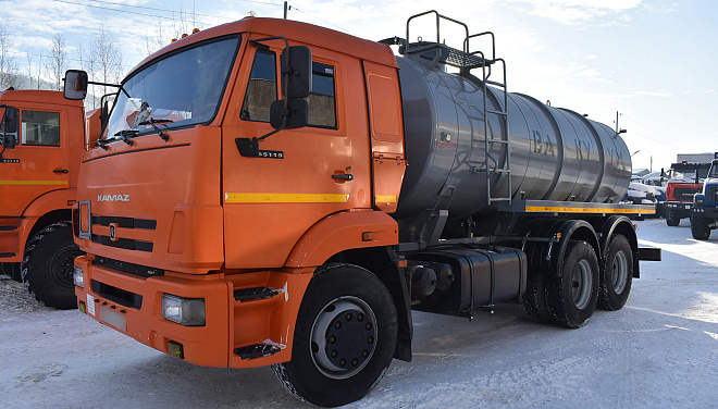 МВ - 12 на шасси Камаз 65115 после реновации МВ - 12 на шасси Камаз 65115 после реновации